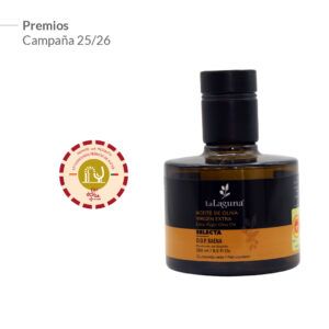 <b>Aceite de Oliva Virgen Extra La Laguna Selecta</b>.</br> D.O Baena.</br>Botella Cristal 250 ml