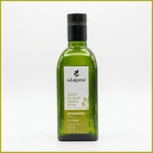 <b>Aceite de Oliva Virgen Extra La Laguna Ecológico</b>.</br>Frasca Cristal 500 ml