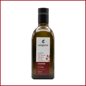 <b> Aceite de Oliva Virgen Extra La Laguna Coupage</b>.</br>Frasca Cristal 500 ml.