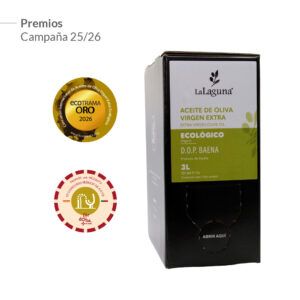 <b>Aceite de Oliva Virgen Extra La Laguna Ecológico </br> </b> Bag in Box 3L