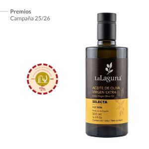 <b> Aceite de Oliva Virgen Extra La Laguna Selecta</b>. <br>D.O Baena.</br>Botella Cristal 500 ml